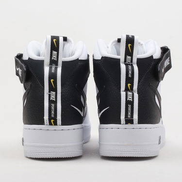 Кецове и обувки Nike Air Force 1 Mid '07 LV8 ''White Black'' Бяло | 804609-103, 3