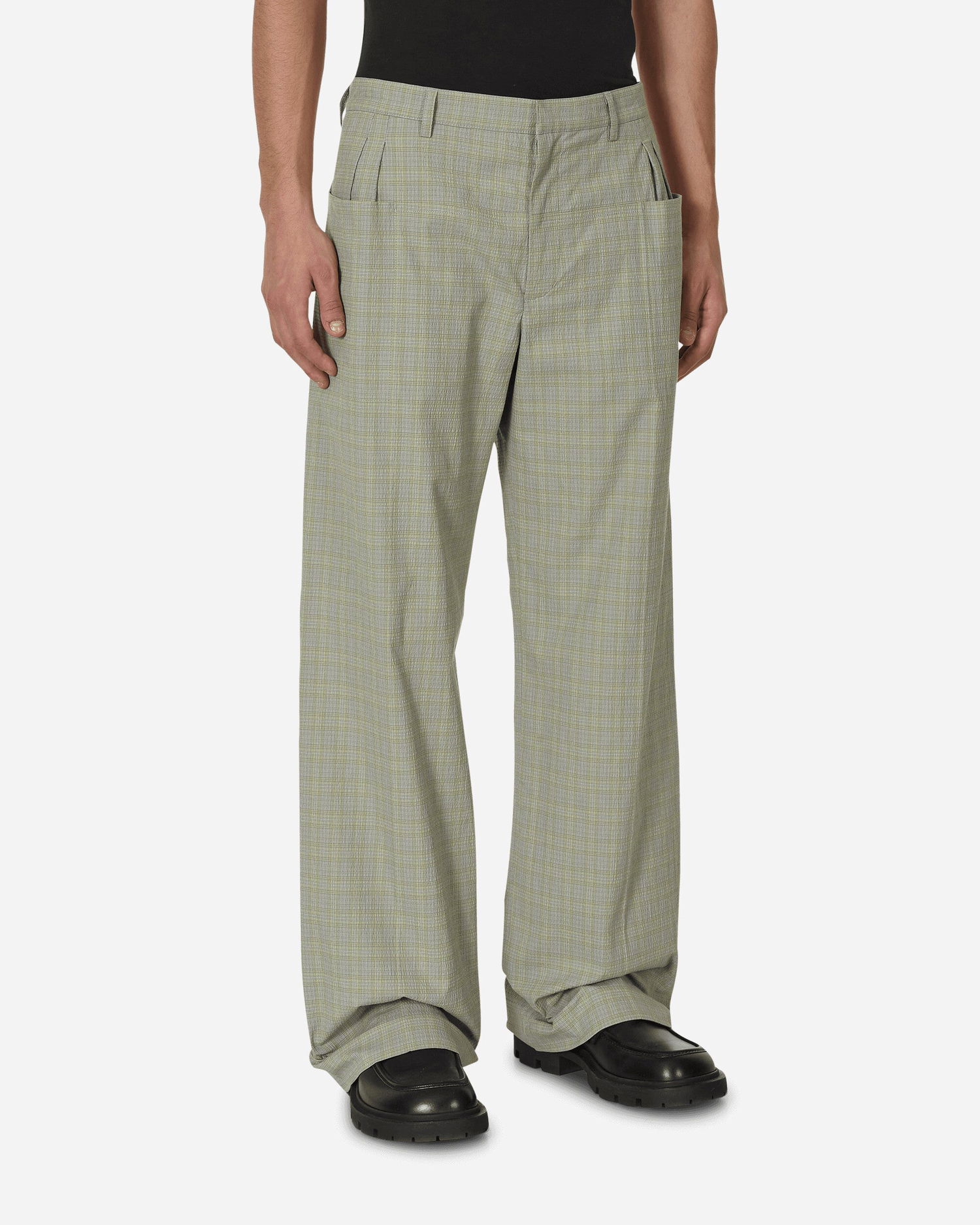 Панталони KIKO KOSTADINOV Orma Reversible Trousers Зелено | KKSS23T07-24  001, 0