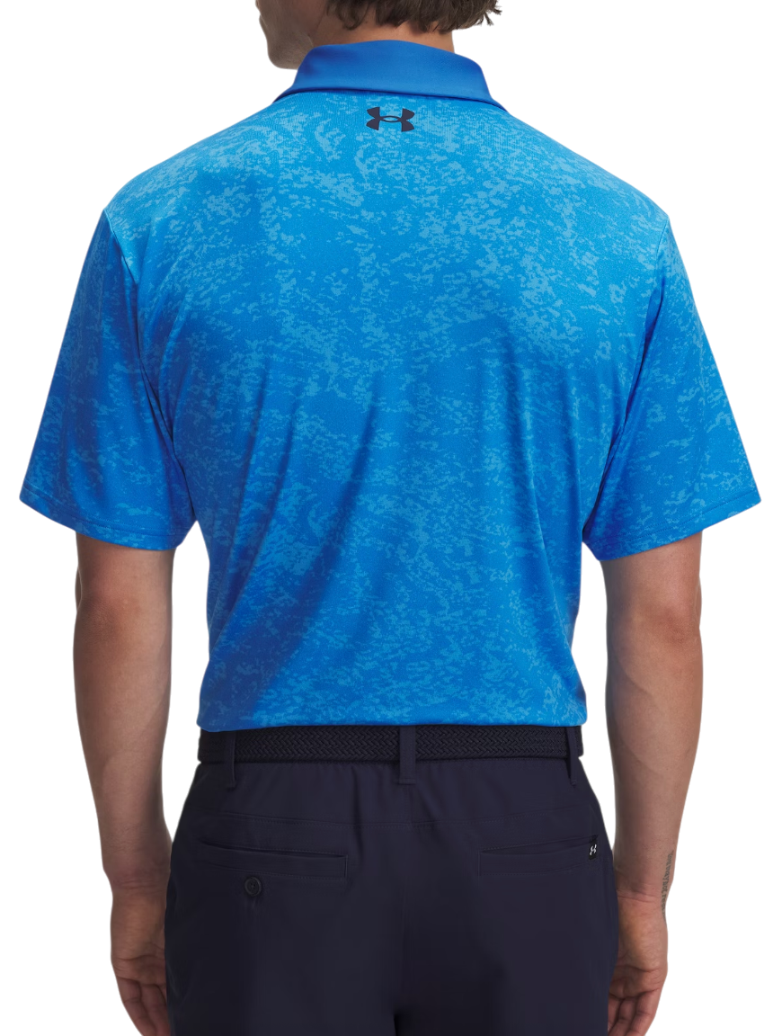Поло тениска Under Armour Under Armour UA Playoff 3.0 Printed Polo Shirt Синьо | 1378677-403, 1