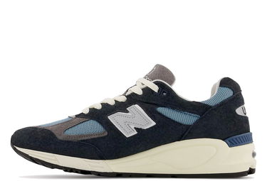 Кецове и обувки New Balance 990v2 Made in USA "Navy Castlerock" Тъмно синьо | M990TB2, 4