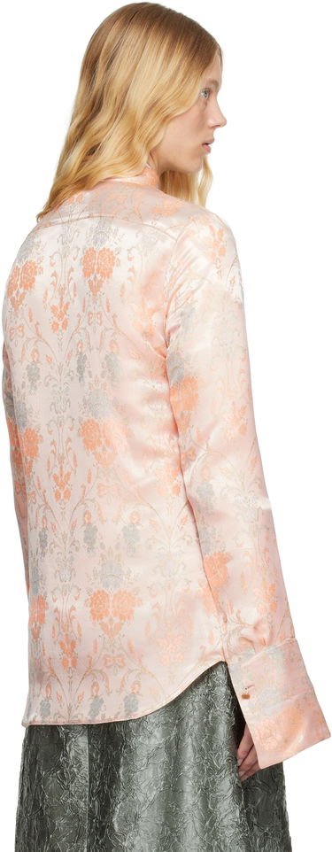 Риза Dries Van Noten Dries Van Noten Jacquard Shirt Розово | 251-010712-1540, 2
