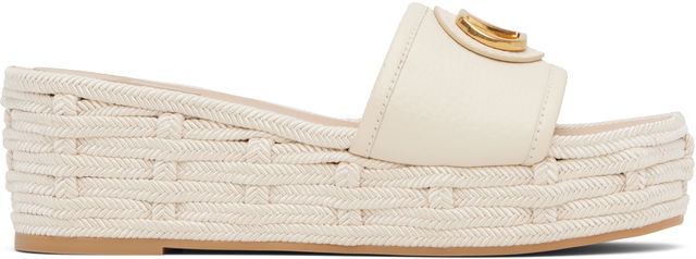 Valentino Garavani VLogo Signature Espadrille Wedge Sandals