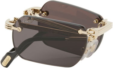 Слънчеви очила Cartier Cartier 'Première de Cartier' Sunglasses Кафяво | CT0499S-001, 3