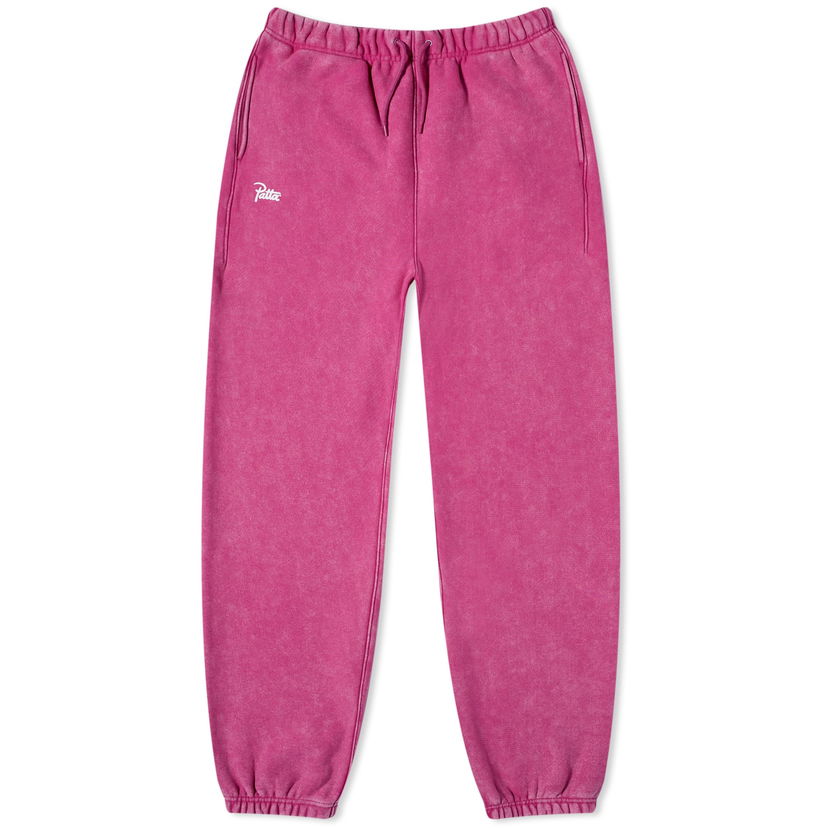 Спортни панталони Patta Basic Washed Sweat Pants Розово | POC-BS24-336-0230-098