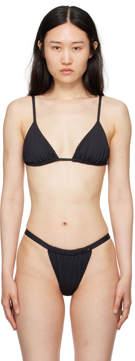 ANINE BING Brielle Women's Triangle Bikini Top