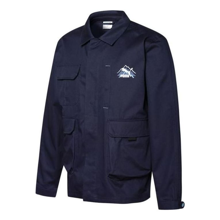Риза Puma Camping Mountain Cargo Jacket Синьо | 537423-43, 0