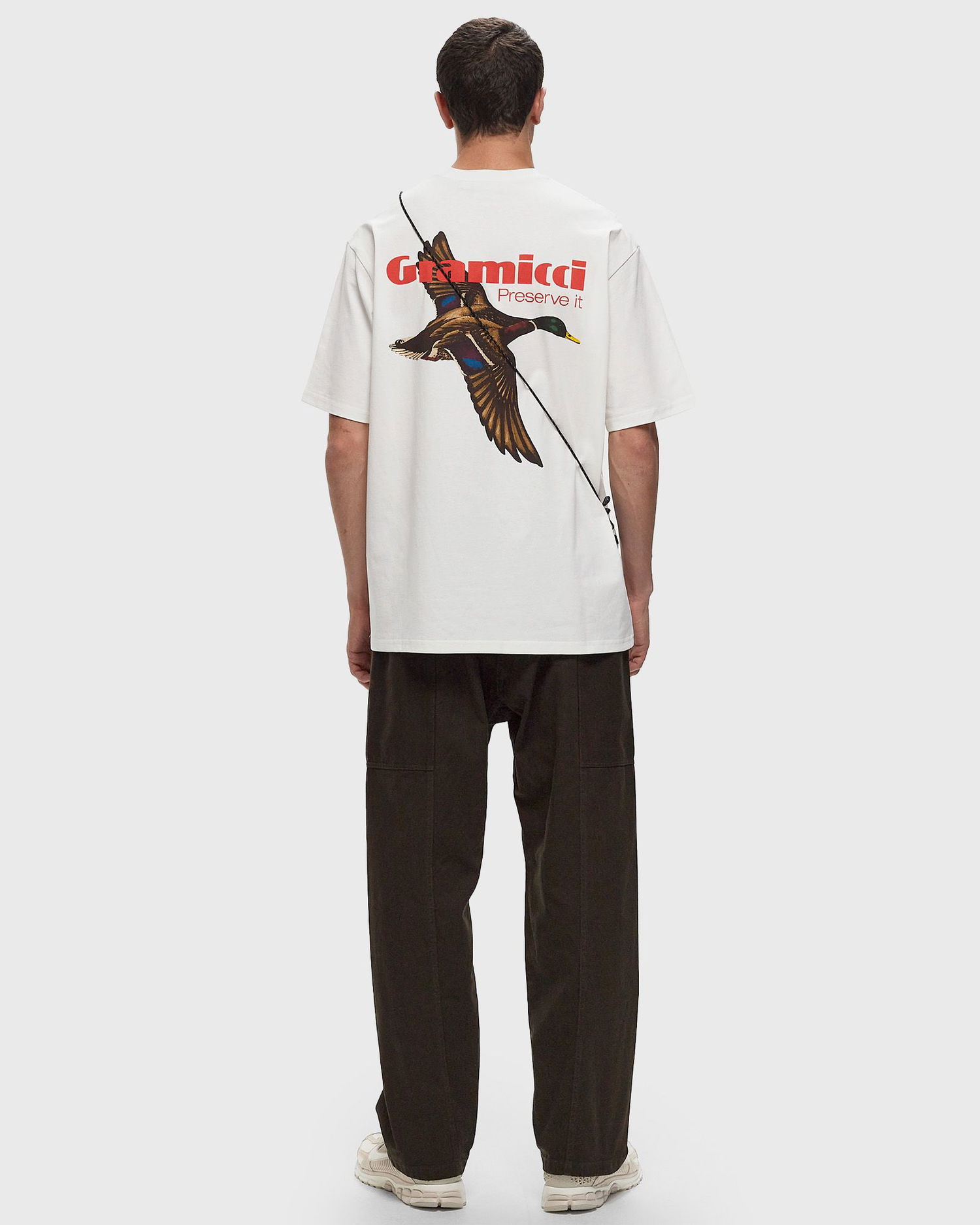 Тениска GRAMICCI Preserve It Graphic T-Shirt Бяло | G4FU-T100-WHITE, 1