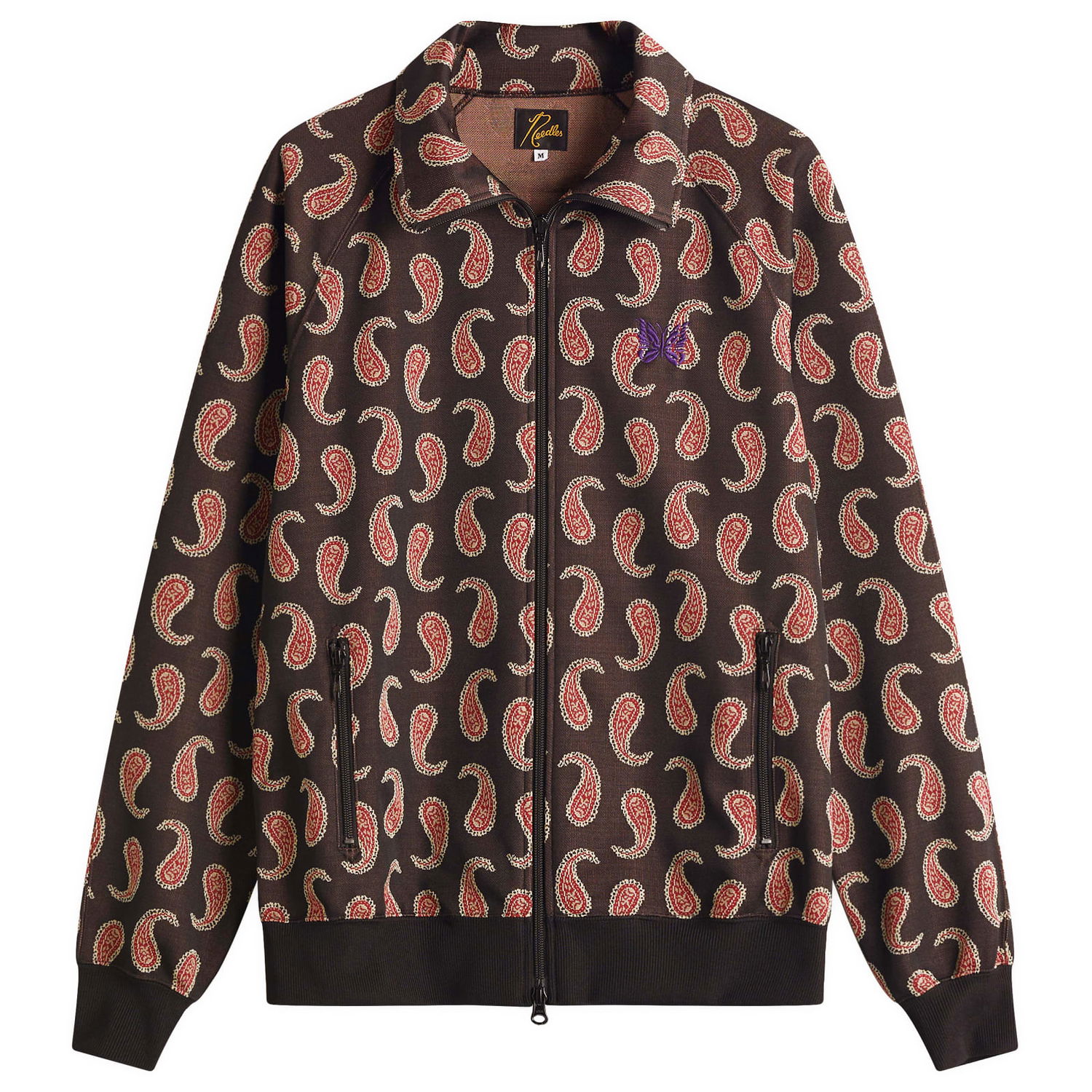 Суитчър Needles Needles Poly Jacquard Track Jacket Paisley Кафяво | QV315-A, 0