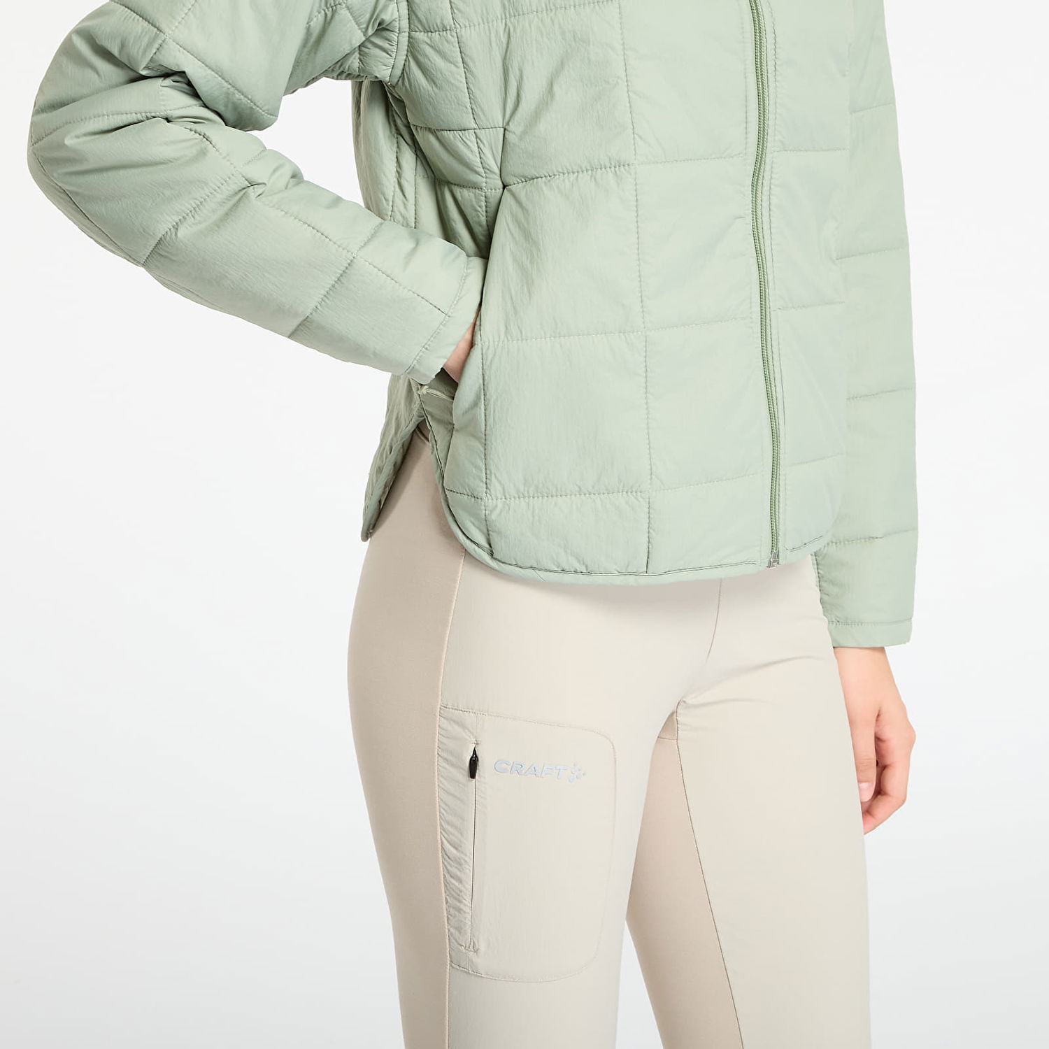 Пухо яке Columbia Sienna Hill™ Quilted Jacket Зелено | 2116671348, 1