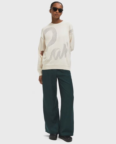 Панталони American Vintage Lanow Wide-Leg Pants Зелено | LAN10AH25-CYPRESS, 1