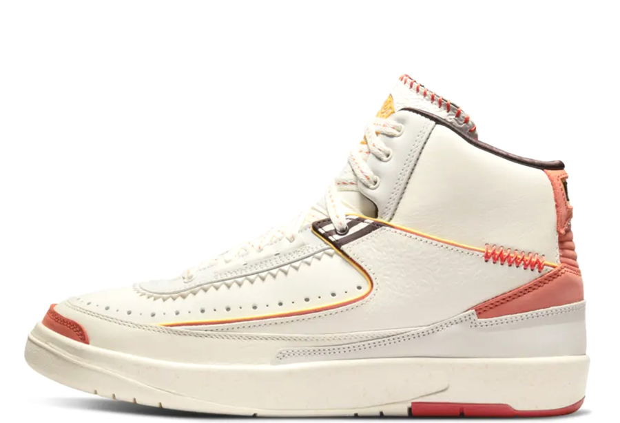 Кецове и обувки Jordan Maison Chateau Rouge x Air Jordan 2 High Бежово | DO5254-180, 1