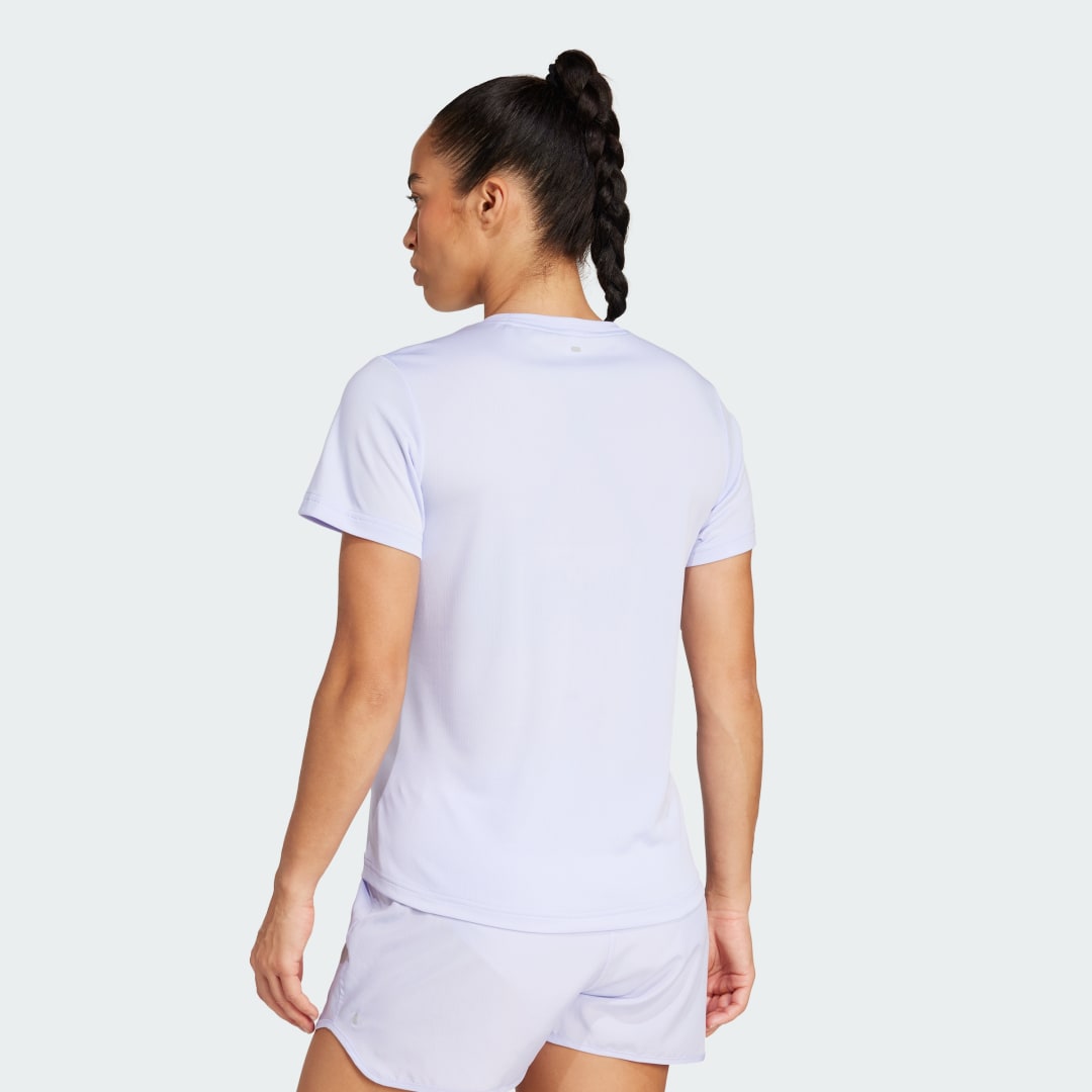 Тениска adidas Performance Performance Logo T-Shirt Лилаво | JD2339, 1