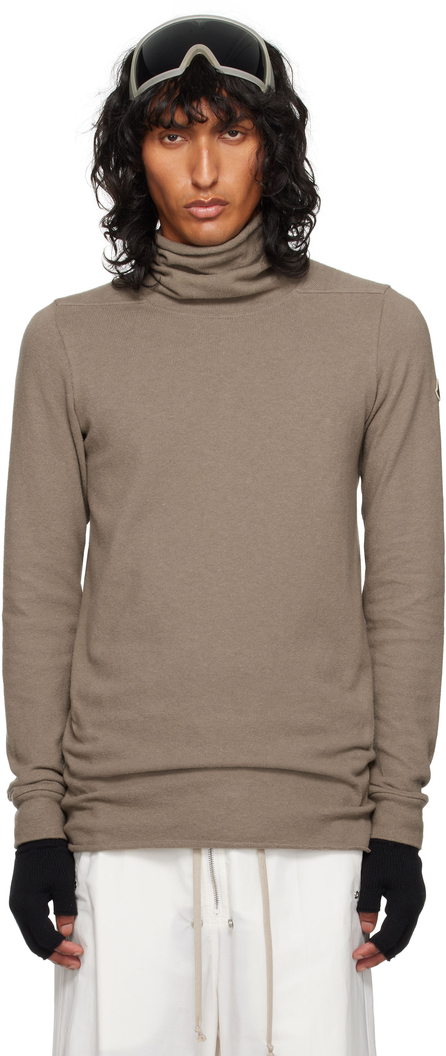 Пуловер Rick Owens Turtleneck Long Sleeve Сиво | MU02D8P02 M4435, 0