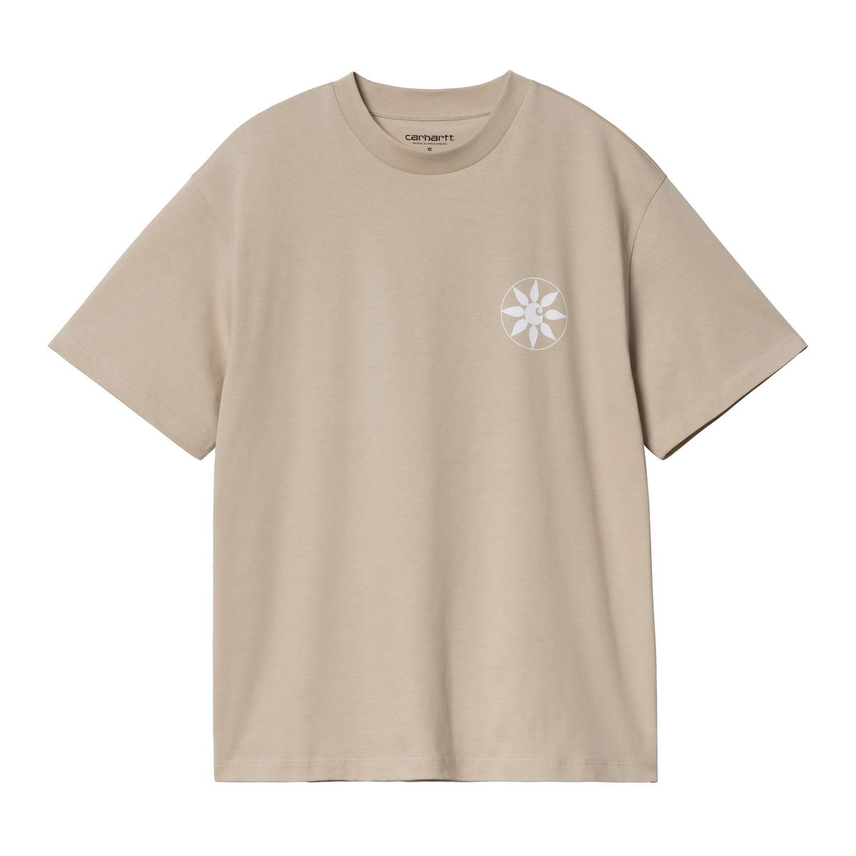 Тениска Carhartt WIP Carhartt WIP Senses Short Sleeve T-Shirt Бежово | I034699_8, 0