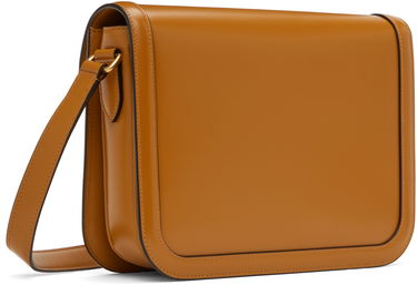 Чанта през рамо Valentino Valentino Garavani 9TO5 Smooth Calfskin Shoulder Bag Кафяво | 6W2B0R15UHF, 2