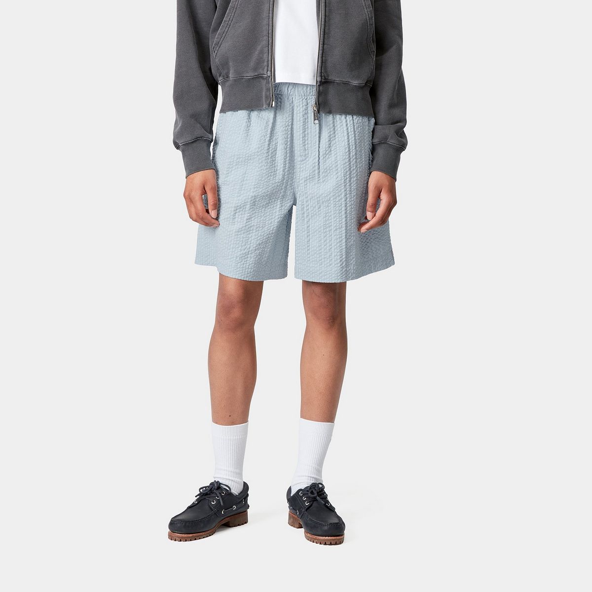 Къси панталони Carhartt WIP Carhartt WIP Toland Stripe Seersucker Shorts Синьо | I035133_8, 0
