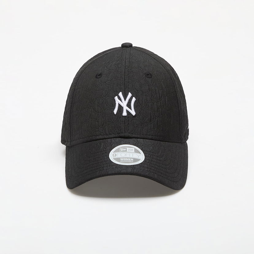 Шапка с козирка New Era MLB New York Yankees Jacquard 9FORTY Adjustable Cap Black Universal Черно | 60565266