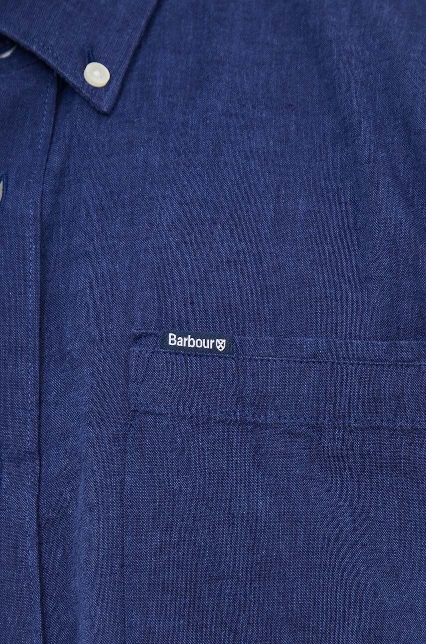 Риза Barbour Barbour Slim Fit Button-Down Shirt Тъмно синьо | MSH5090, 1