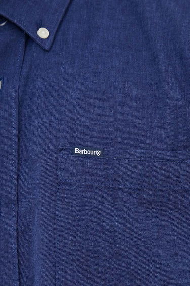 Риза Barbour Barbour Slim Fit Button-Down Shirt Тъмно синьо | MSH5090, 1