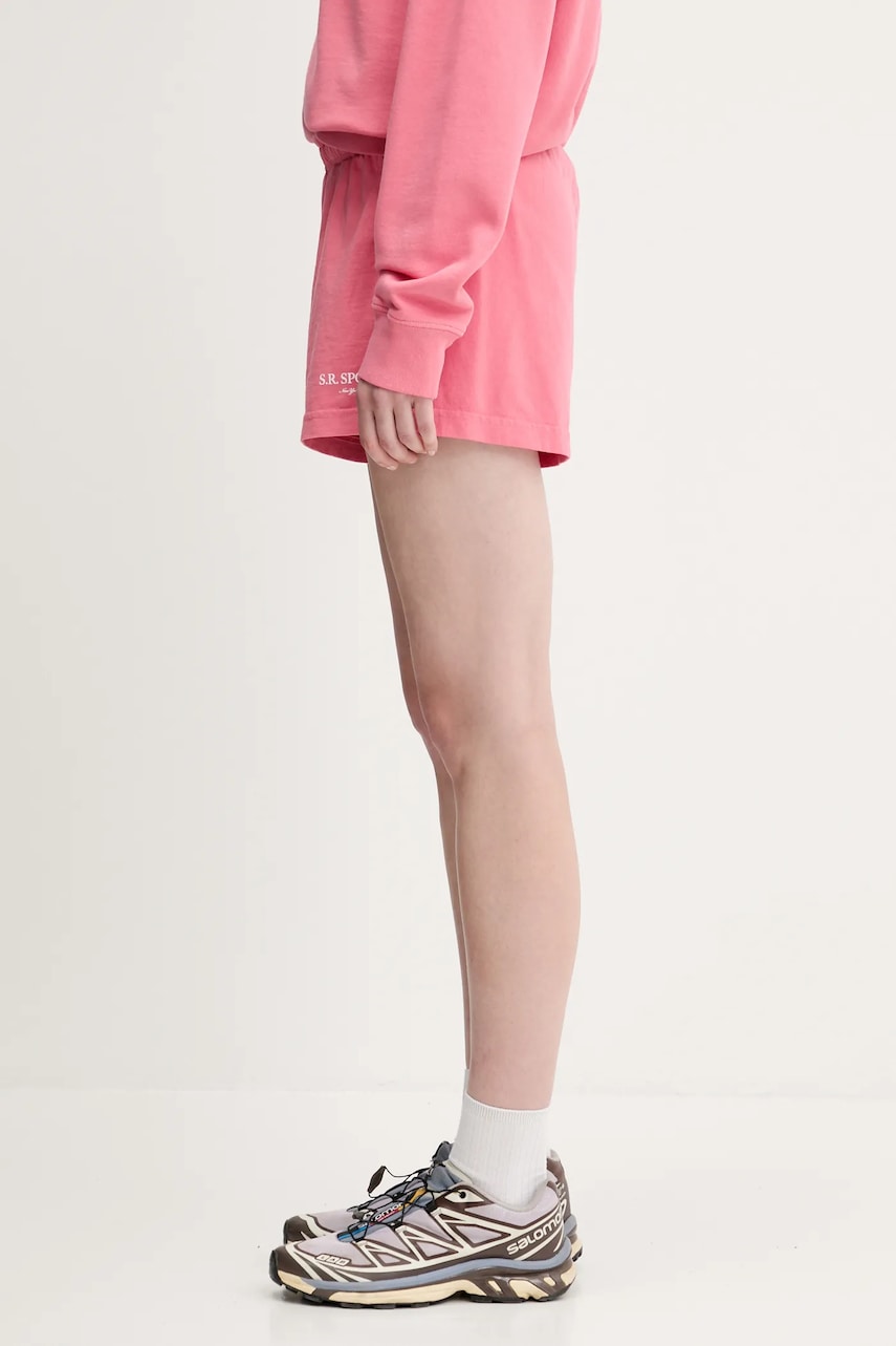 Къси панталони Sporty & Rich Sporty & Rich Sr Sport Disco High Waist Shorts Розово | SH037612304P139, 1