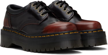 Кецове и обувки Dr. Martens 8053 Leather Platform Derbys Червено | 40905600, 3