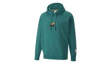 Суитчър Puma GARFIELD x Print Hoodie Зелено | 534435_86, 0