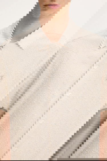 Риза Filling Pieces Filling Pieces Resort Linen Blend Shirt Бежово | 91799809978, 3