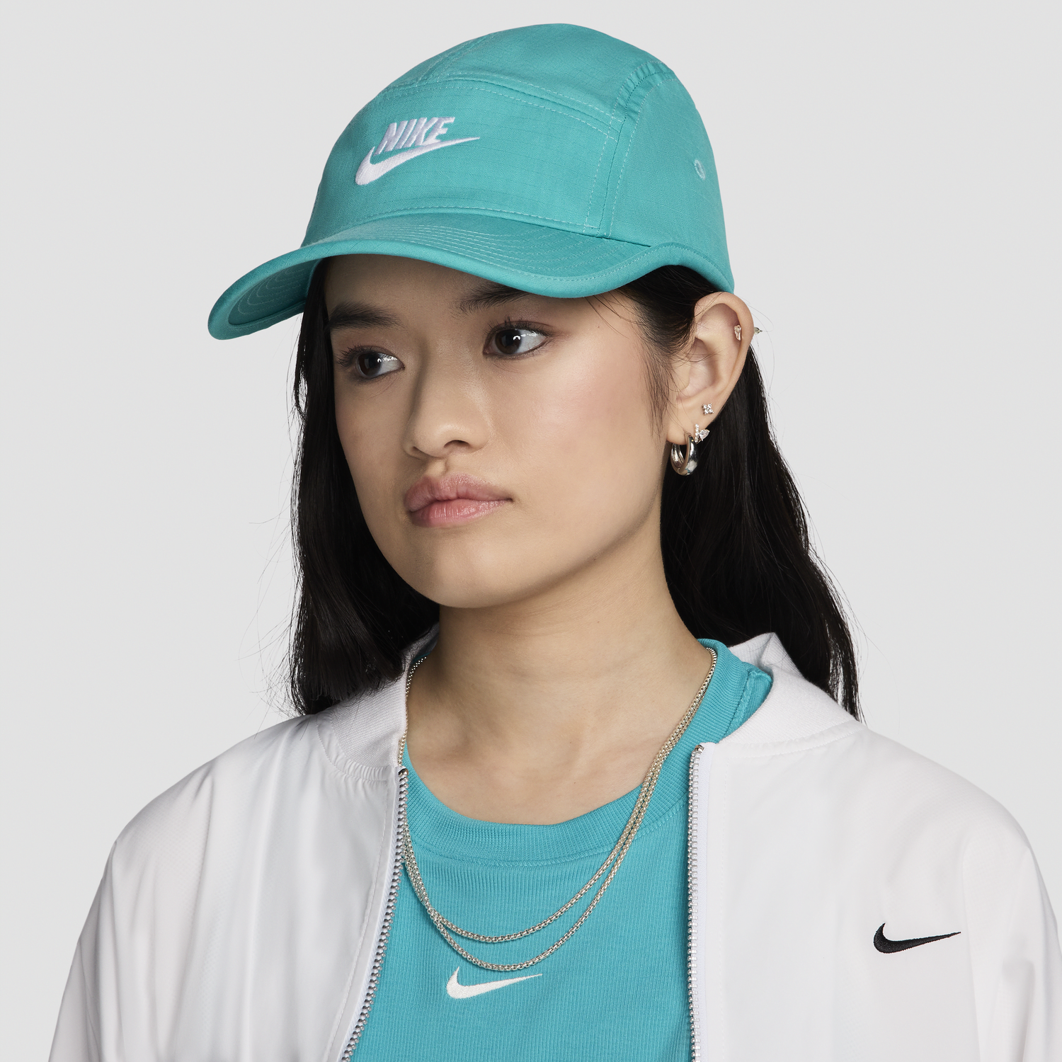 Шапка с козирка Nike Fly Futura Тюркоазено | FB5366-345, 0