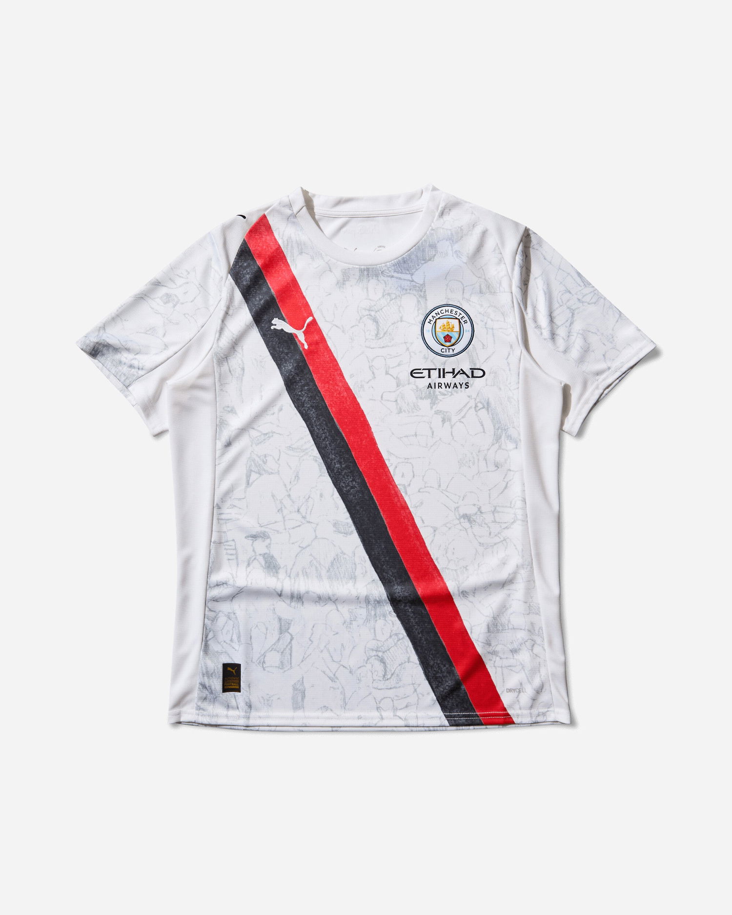 Фланелка Puma KIDSUPER x Manchester City Replica Jersey Бяло | 781068-07, 1