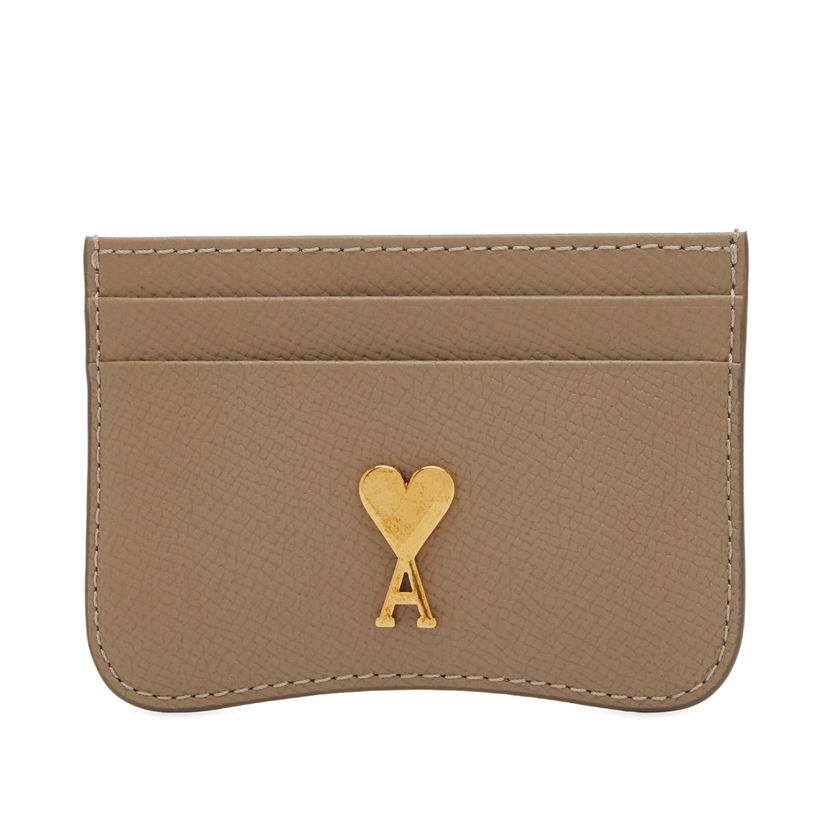 Раници и чанти AMI Paris Women's Card Holder in Light Taupe | END. Clothing Кафяво | USL104-AL0036-811