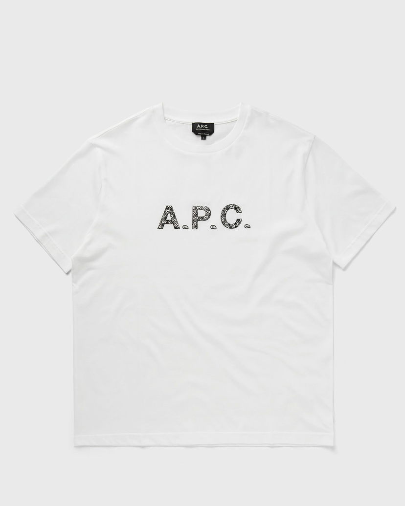 Тениска A.P.C. James Tee Бяло | COEIO-H26347-TAG