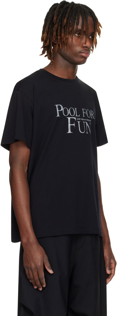 Тениска Maison Margiela MM6 Maison Margiela 'Pool For Fun' T-Shirt Черно | SH0GC0044 S24312, 1