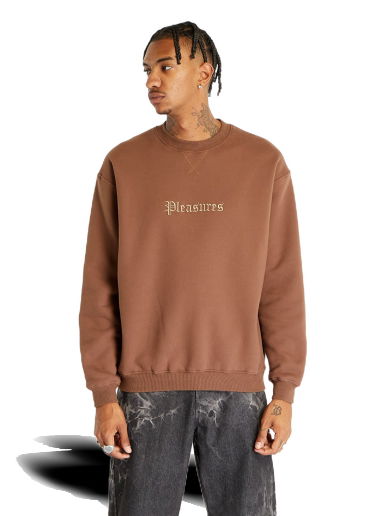 Суитчър Pleasures Recipe Crewneck Brown Кафяво | P23F021 BROWN