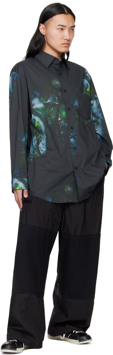 Риза Y-3 Y-3 Allover Print Shirt Черно | JL8299, 3