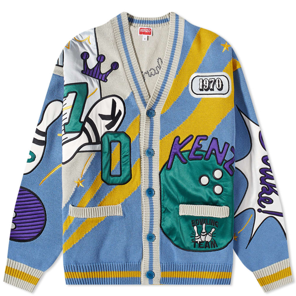 Пуловер KENZO PARIS Bowling Elephant Cardigan Многоцветен | FD55CA3623CM-69, 0