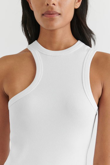 Pокля AXEL ARIGATO Scoop Asymmetric Dress Бяло | A2087001, 6