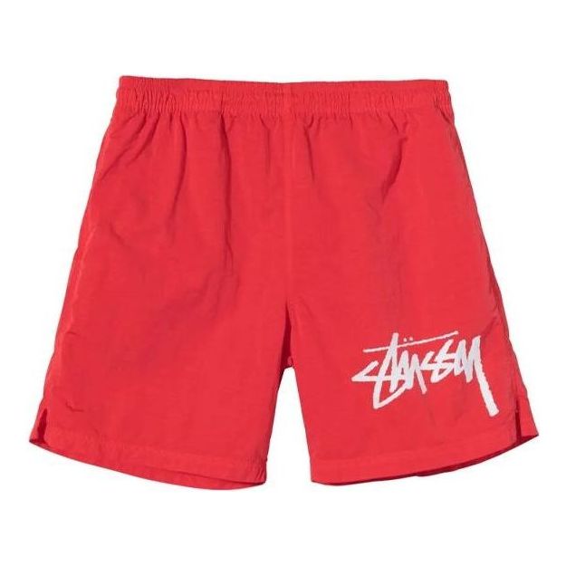 Къси панталони Stüssy Stussy x Nike Water Shorts Червено | CT4315-634