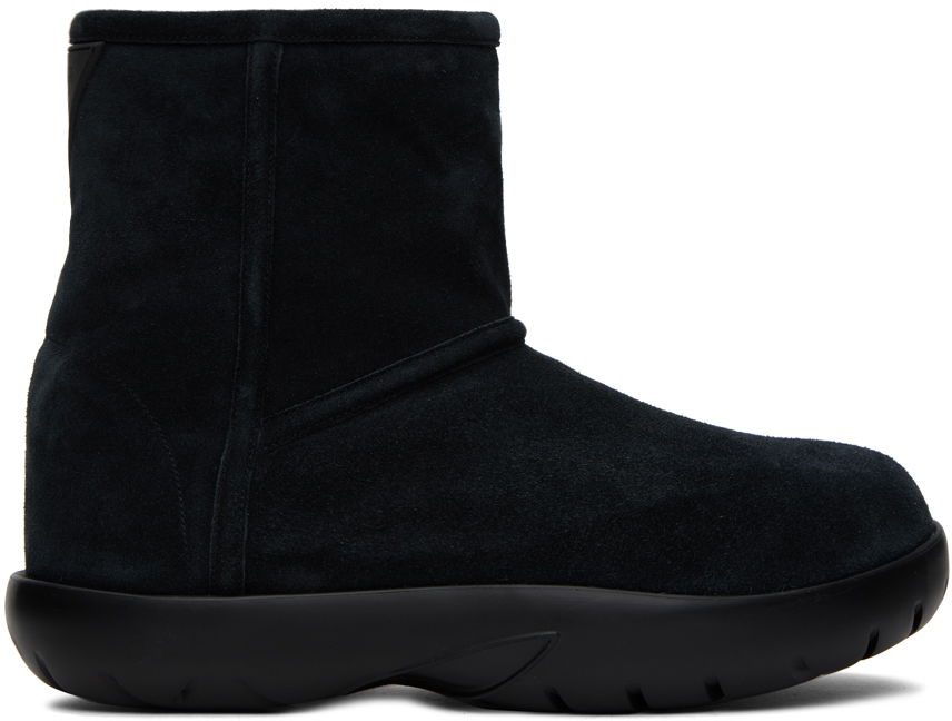 Облекло Bottega Veneta Bottega Veneta Black Snap Ankle Boots Черно | 764499V1NY1, 0