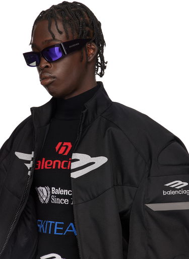 Слънчеви очила Balenciaga Paper Oversized Sunglasses Лилаво | BB0328S-005, 3