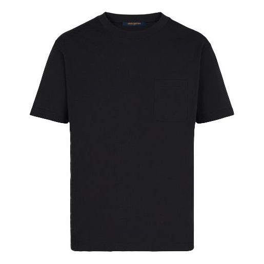 Тениска Louis Vuitton Half Damier Pocket Short Sleeve T-Shirt Черно | 1A8HBP