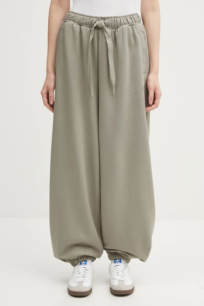 Спортни панталони adidas Originals adidas Originals Ess Lin Pant Зелено | JX3141