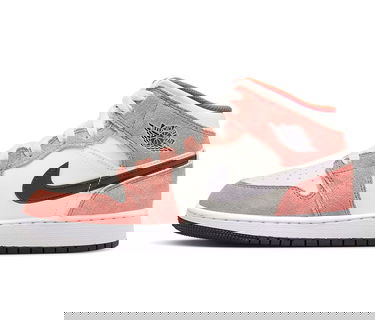 Кецове и обувки Jordan Air Jordan 1 Mid "Orange Suede" GS Оранжево
 | DV1336-800, 0