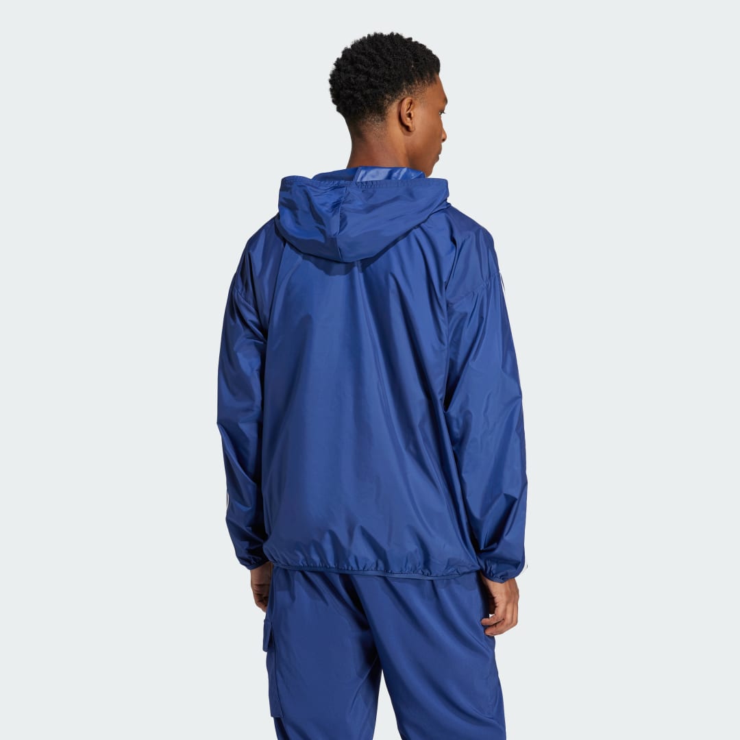 Ветровка adidas Performance Essentials 3-Stripes Windbreaker Jacket Синьо | JE6327, 1