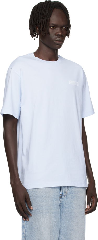 Тениска KENZO Kenzo Printed T-Shirt Синьо | FF65TS2564SG, 4