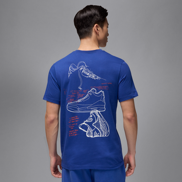 Тениска Jordan Jordan Rare Air T-Shirt Синьо | IB7526-485, 4