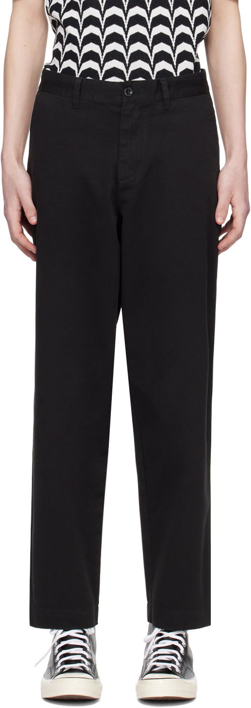 Панталони Fred Perry Straight Leg Trousers Черно | T6530, 0