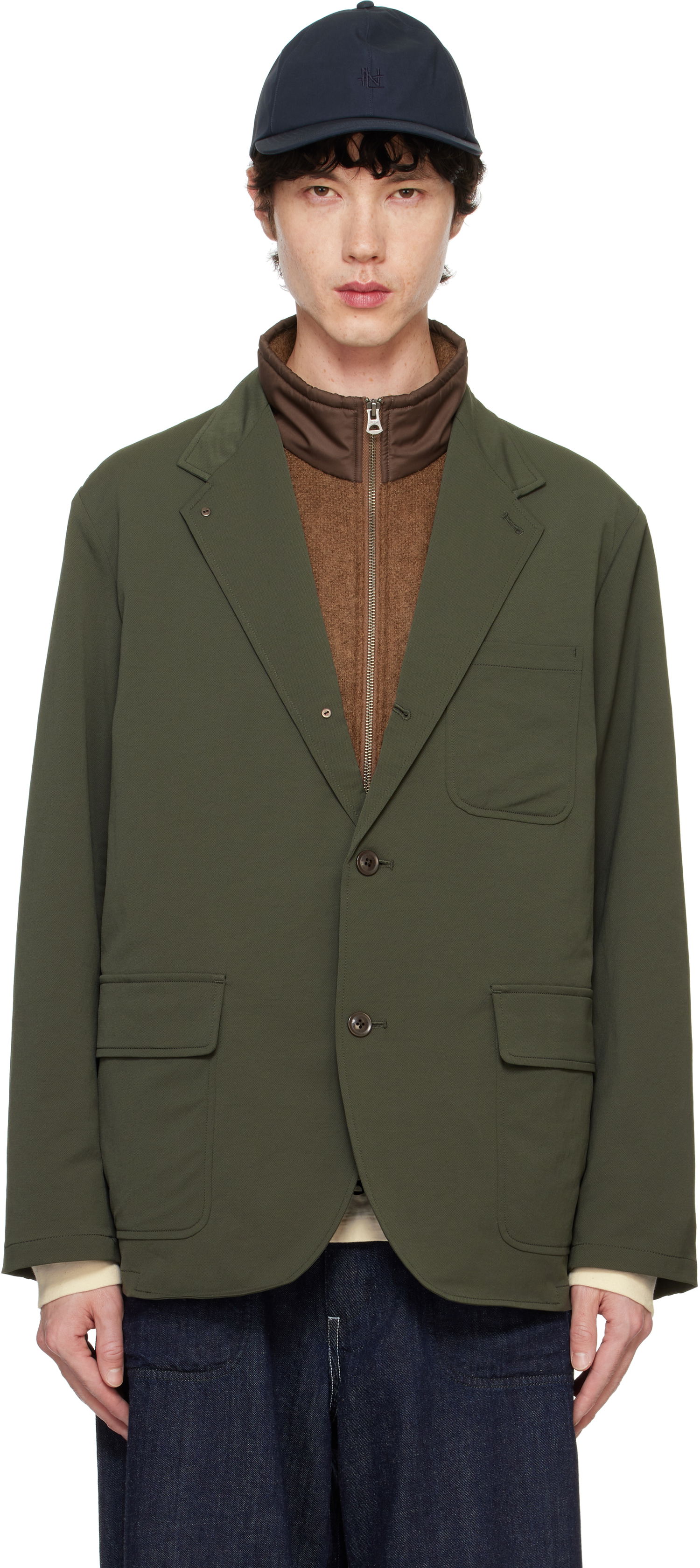 Дъждобран NANAMICA Club Blazer Зелено | S24FA037U, 0