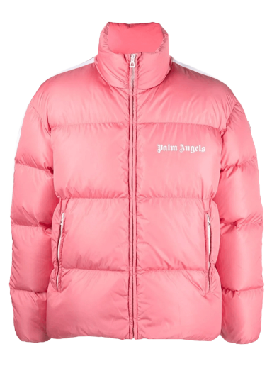 Пухо яке Palm Angels Classic Track Down Jacket Розово | PMED019F22FAB0013001