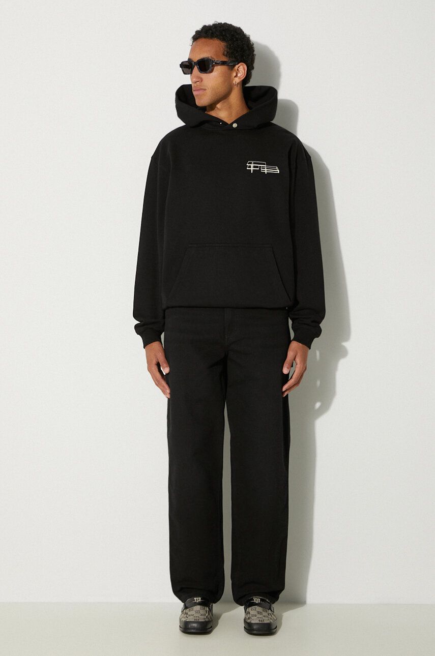 Суитчър Filling Pieces Handshake Elements Hoodie Черно | 80614111861, 1