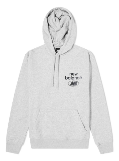 Суитчър New Balance Essentials Hoody Сиво | MT31514-AG